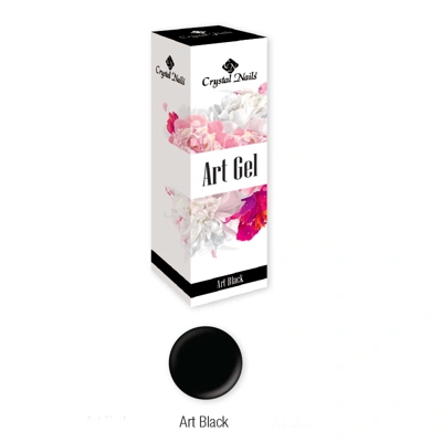 Art Gel festőzselé - Art Black (5ml) főképe